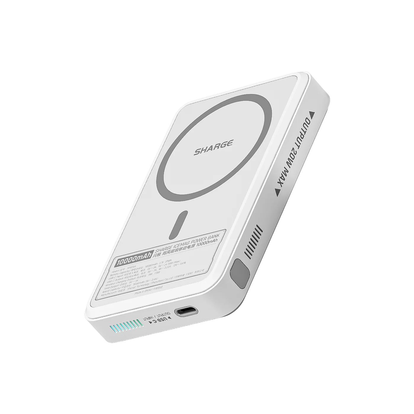  sharge ICEMAG Magnetic Power Bank